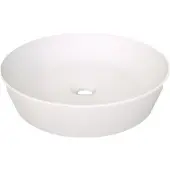 Balmani Still vasque à poser Solid Surface mat rond Ø 38 cm