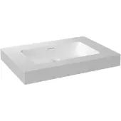 Storke Mata High vasque simple Solid Surface mat 75 x 52 cm