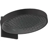 Hansgrohe Rainfinity 360 Tête de douche rond Ø 36 cm avec support mural noir mat