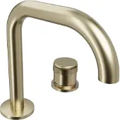 Blaufoss Pavilion Flat robinet de lavabo standard Brushed Champagne Gold