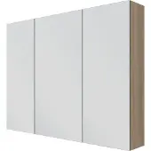 Linie Montro armoire de toilette 100 x 75 cm chêne clair