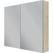 Linie Montro armoire de toilette 90 x 75 cm chêne naturel