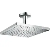 Hansgrohe Raindance E300 tête de douche carré Ø30cm Chrome Brillant