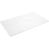 Balmani Lago receveur de douche 140 x 80 cm Solid Surface blanc mat