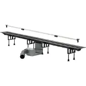 Viega Advantix Vario rigole de douche 30-120cm inox brossé
