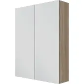 Linie Montro armoire de toilette 60 x 75 cm chêne clair
