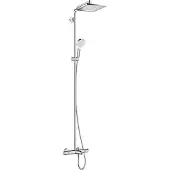 Hansgrohe Colonne de douche 240 1 jet avec mitigeur baignoire chromé Crometta E