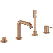 GROHE Essence robinet baignoire sur gorge 4 trous Brushed Warm Sunset