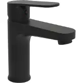 Linie Astor robinet de lavabo noir mat