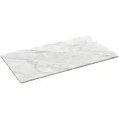 Balmani Stretto tablette simple marbre carrara 90 x 55 cm