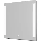 Linie Lunar miroir rectangulaire lumineux 90 x 80 cm
