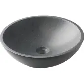 Balmani Bari vasque à poser granite aiguisé rond Ø 42 cm