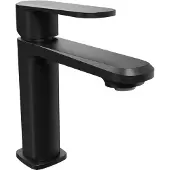 Linie Rosa robinet de lavabo standard noir mat