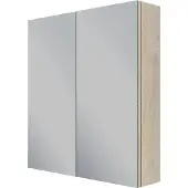Linie Montro armoire de toilette 70 x 75 cm chêne naturel