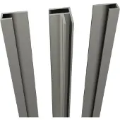 Linie set de profil d'angle et profil latéral pour panneau mural douche 260 cm PVC Oregon