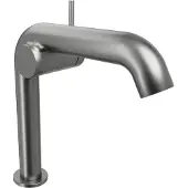 Blaufoss Round M EcoStart robinet de lavabo standard Brushed GunMetal
