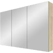 Linie Montro armoire de toilette 120 x 75 cm chêne naturel