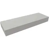 Balmani Nova lave-mains 60 x 20 cm Mat Wit Solid Surface