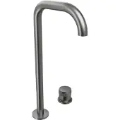 Blaufoss Pavilion Flat robinet de lavabo réhaussé GunMetal brossé