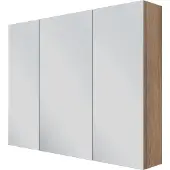 Linie Montro armoire de toilette 100 x 75 cm chêne brun