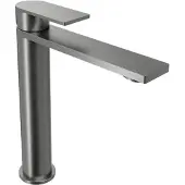 Blaufoss Fenix robinet de lavabo réhaussé Brushed GunMetal