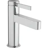 Hansgrohe Finoris robinet-vanne sur pied 100 avec levier, pour eau froide ou eau prémélangée sans garniture de vidage, chrome