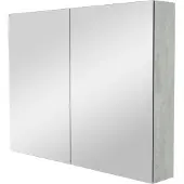 Storke Reflecta armoire de toilette 100 x 75 cm béton gris foncé