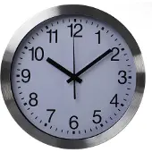 TOOL LAND Horloge Murale En Aluminium - E, 30, Cm
