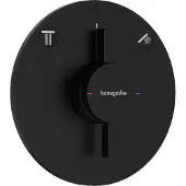 Hansgrohe Mitigeur encastré DuoTurn S pour 2 points de puisage, noir mat