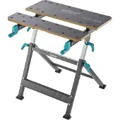 Wolfcraft Établi de Serrage et de Bricolage - - Master 650 ERGO - Réglable en hauteur - 6870000