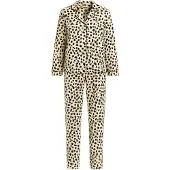 Goldenbay Pyjama 'Columbine' crème / noir