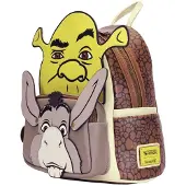 Loungefly - Plecak Shrek & Donkey 31cm - Premium do szkoły i codziennych wyjazdów