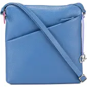 Mywalit Sac à bandoulière 'Milano' bleu clair