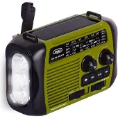 Trevi RA 7F30 BT Portable Analogique Noir, Vert
