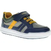 Geox Arzach Baskets en Bleu Textile 35