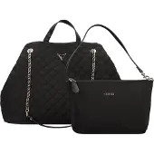 GUESS Cabas 'GIULLY II LARGE 2 IN 1 TOTE' noir