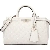 GUESS Idra Girlfriend Satchel Bag Beige
