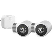 Tado Tête Thermostatique Connectée X - Kit de Démarrage Lot de 2