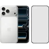 Apple iPhone 17 Pro Max 1 To Argent + BlueBuilt Protège-écran Verre