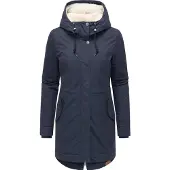 Ragwear Manteau d’hiver 'Cannas' bleu marine