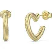 GUESS Iconique Jube05535 Earrings Doré Femme