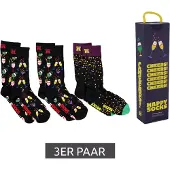 Happy socks Celebrations Gift Set Long Socks 3 Pairs Noir EU 41-46
