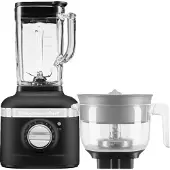 KitchenAid Artisan K400 5KSB4026EBK Truffe Noire + Embout Presse-agrume