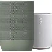 Sonos Move 2 Vert + Era 100 Blanc