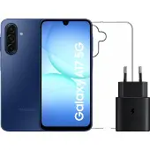 Samsung Galaxy A17 128 Go Bleu 5G + Pack d'Accessoires