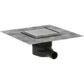 Hansgrohe RainDrain Brillance rigole de douche 15cm RSV Look