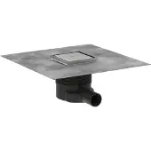 Hansgrohe RainDrain Brillance rigole de douche 10cm RSV Look
