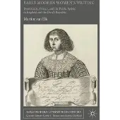 Springer Early modern women's writing - Martine Van Elk