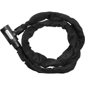Hama Antivol De Chaîne Pour Vélo Avec Clé Lumineuse 120 Cm Noir