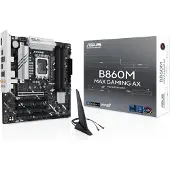 Asus B860M MAX GAMING AX Intel B860 LGA 1851 (Socket V1) micro ATX